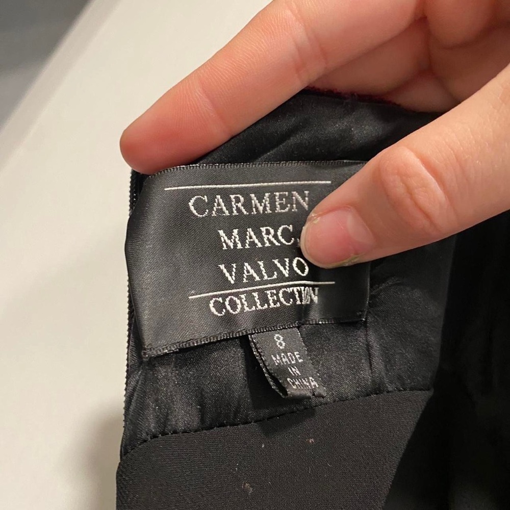 Vintage Carmen Marc Valvo dress - Picture 3 of 9